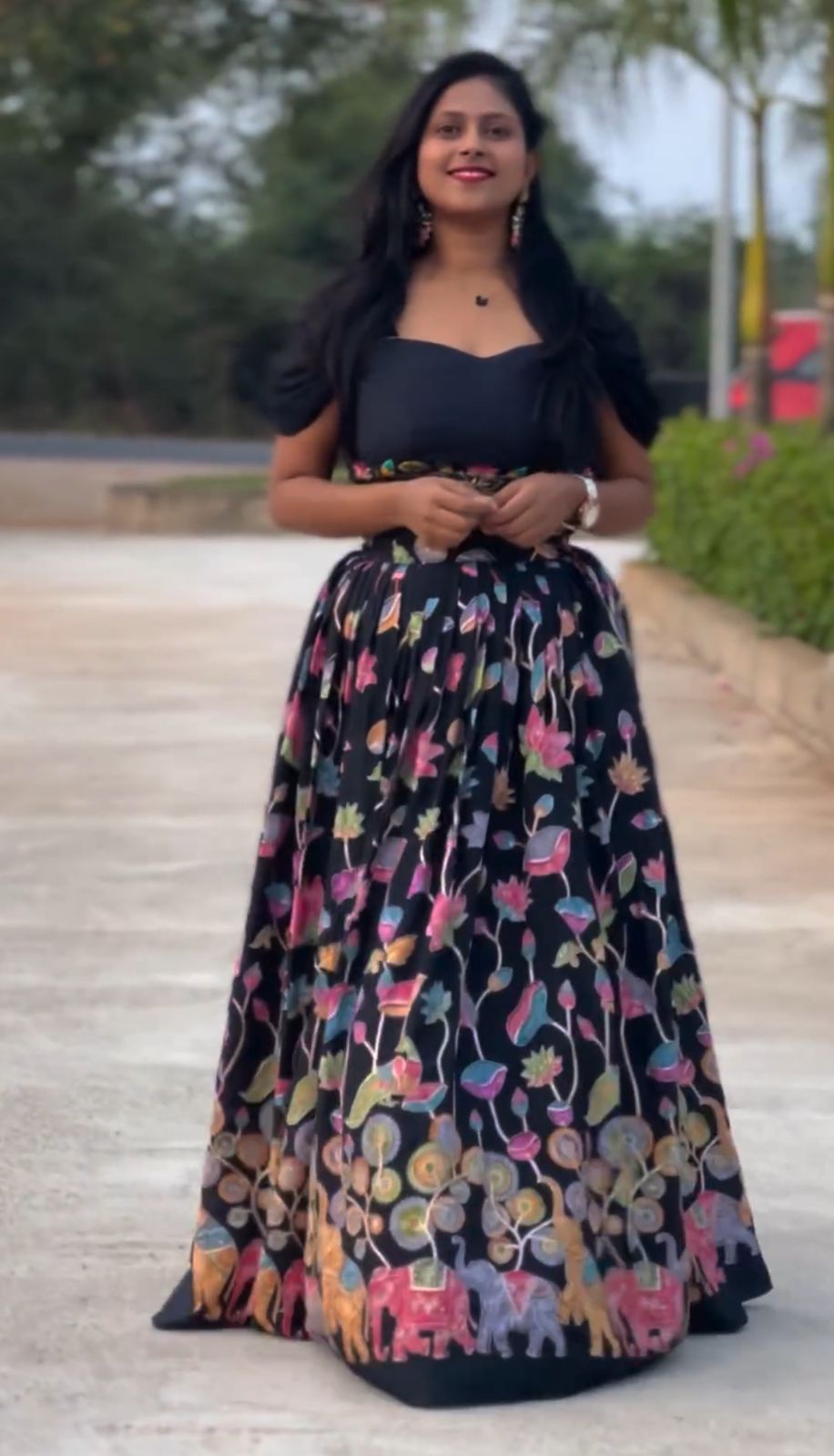 PC 322 Chinon Printed Crop Top Lehenga With Blouse Wholesale Shop In Surat